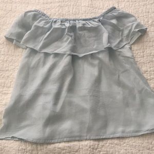 Off shoulder blouse from Tilly’s